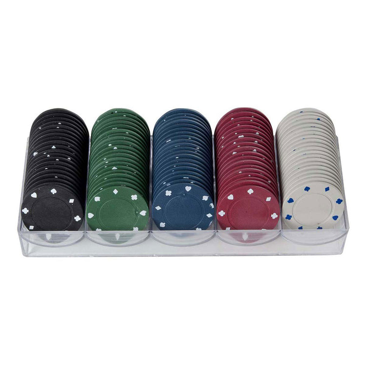 Chips 40mm 100 Stück verschiedene Farben