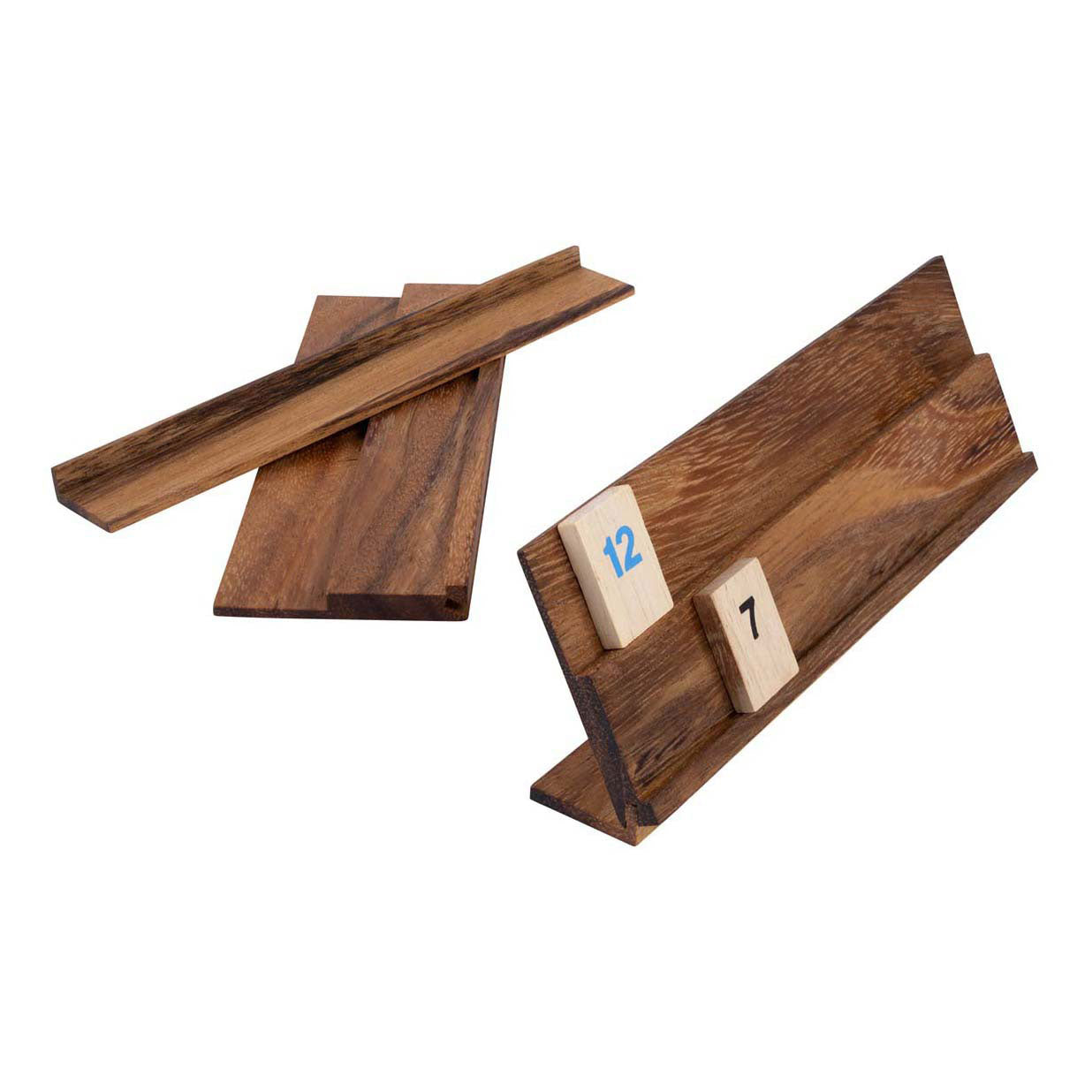 Rommé-Spiel aus Holz