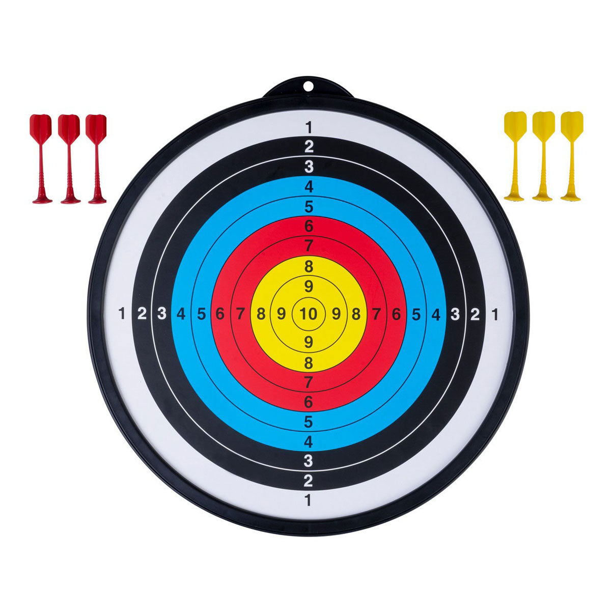 Doppelseitige magnetische Dartscheibe