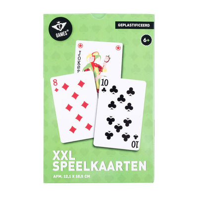 Karten spielen xxl 18,5 x 12 cm