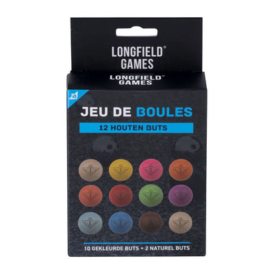 Engelhart Boulespiel, aber 12 Holzkugeln – 30 mm