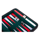 Engelhart Backgammon-Reisespiel mit Reißverschluss – schwarz - afbeelding 3