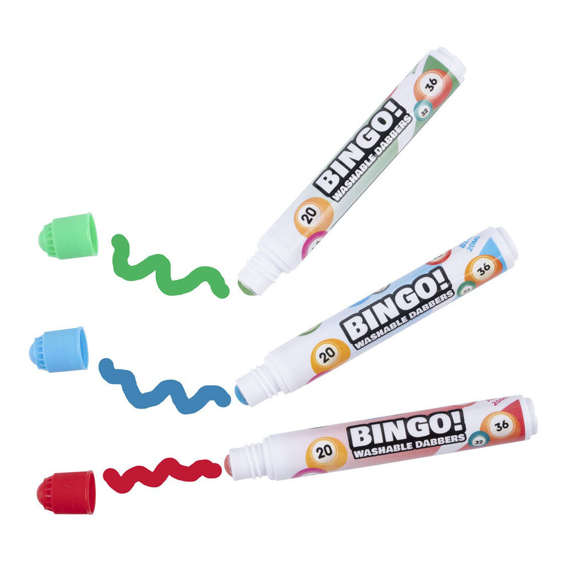 Bingo-Marker 20 ml - 6 Stk.