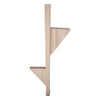 Stelzen Holz klar - 170cm
