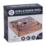 Walnussholz-Edelsteinspiel – 2 bis 6 Spieler - afbeelding 2