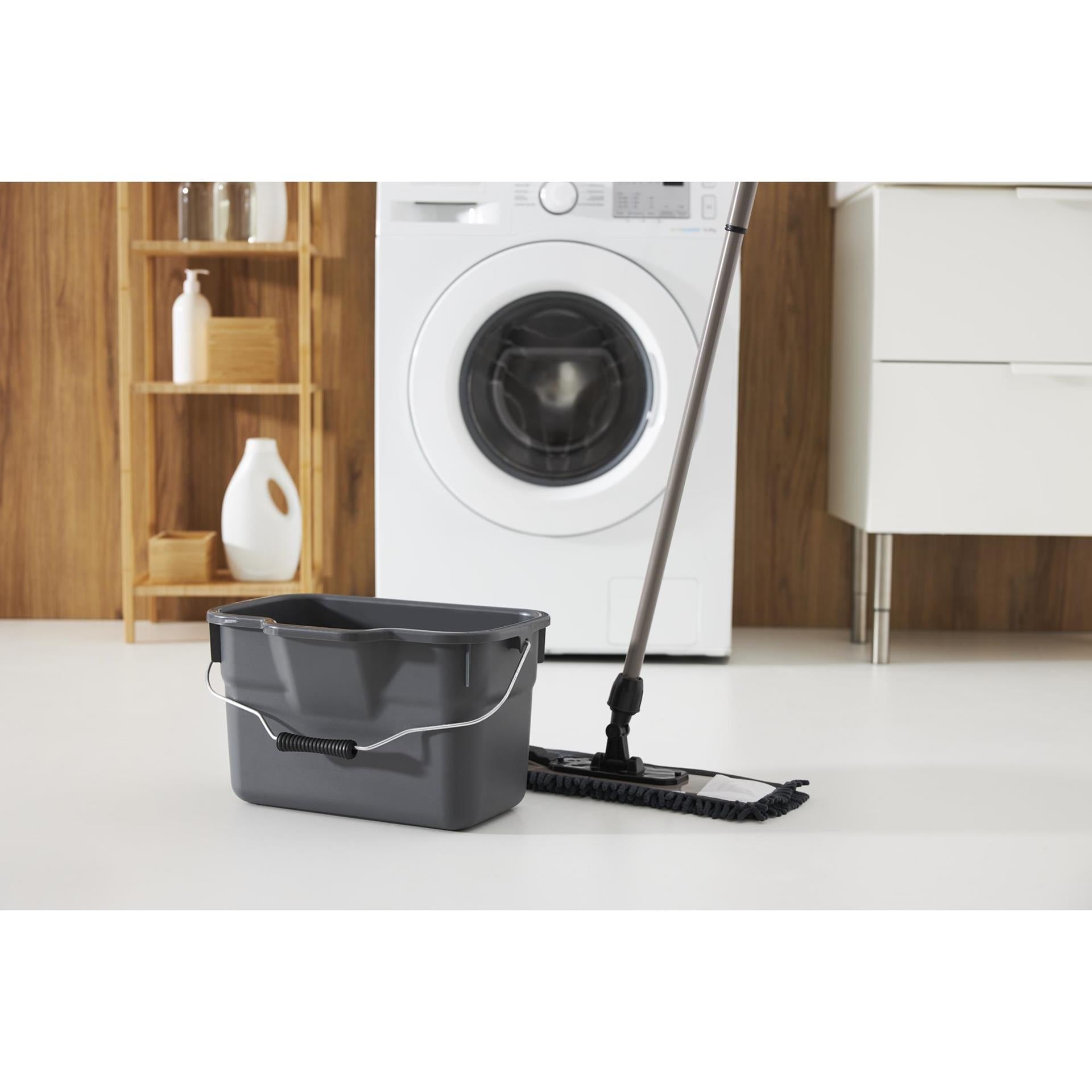 Rotho Rotho Basic Emmer Rechteckige 12L Anthrazit