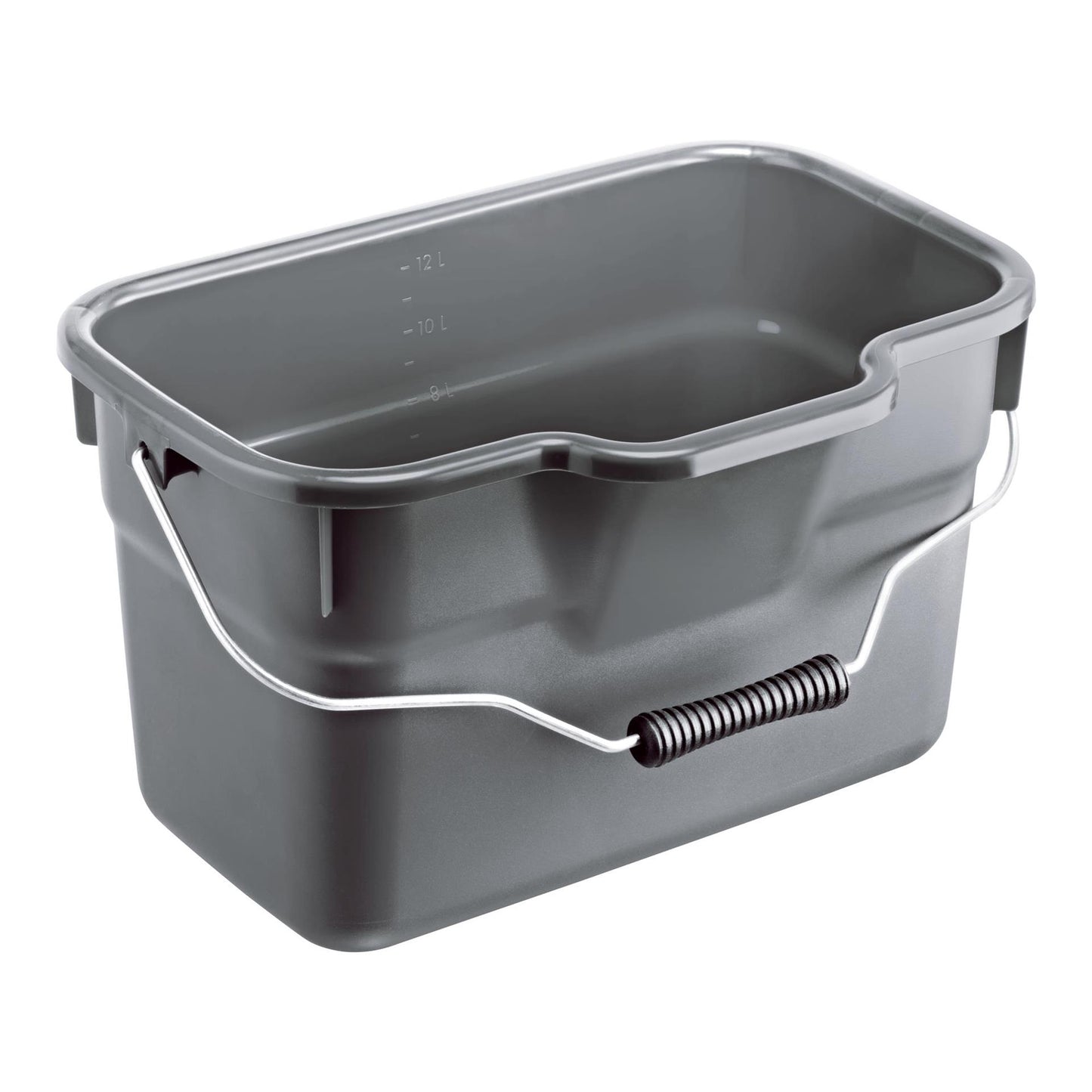Rotho Rotho Basic Emmer Rechteckige 12L Anthrazit
