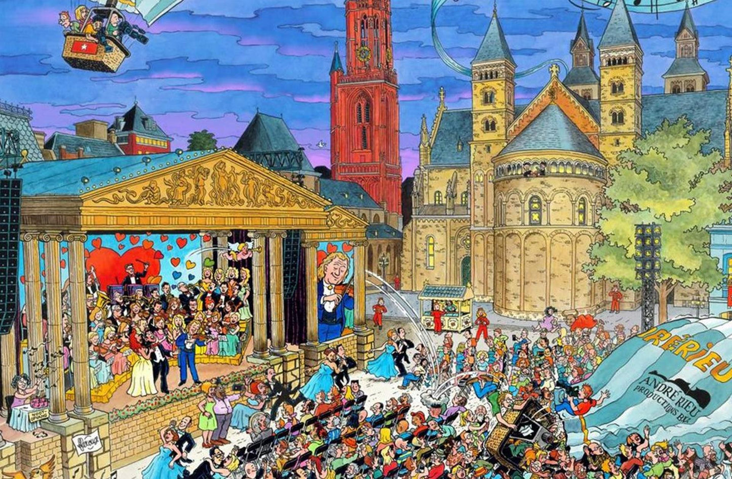 Ravensburger Fleroux: Maastricht Puzzle, 1000st.