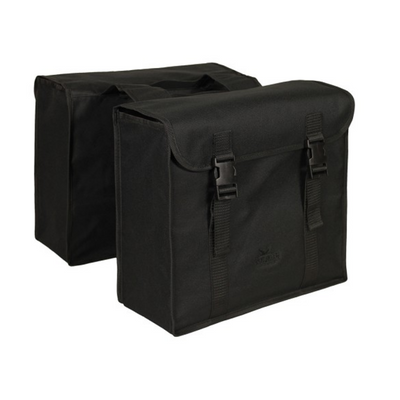 Greenlands Bag double schwarz-schwarz. Größe 37x34x14cm.Gesamtkapazität 40L
