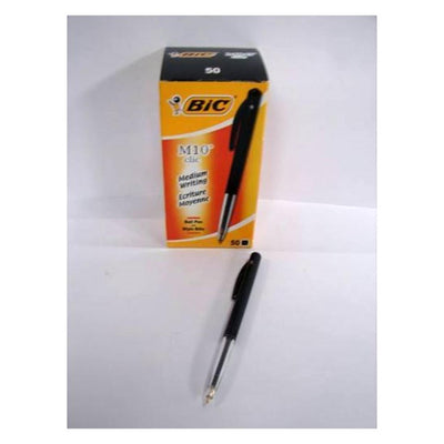 Bic Box 50 Stifte M10 schwarz