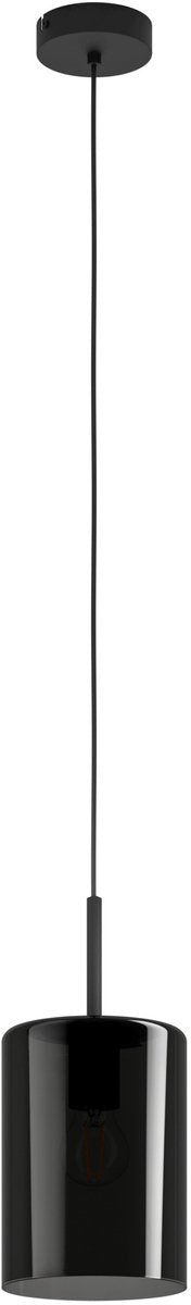 Eglo Cadaques 1 Hängelampe – 1 Licht – ø16 cm – E27 – Schwarz