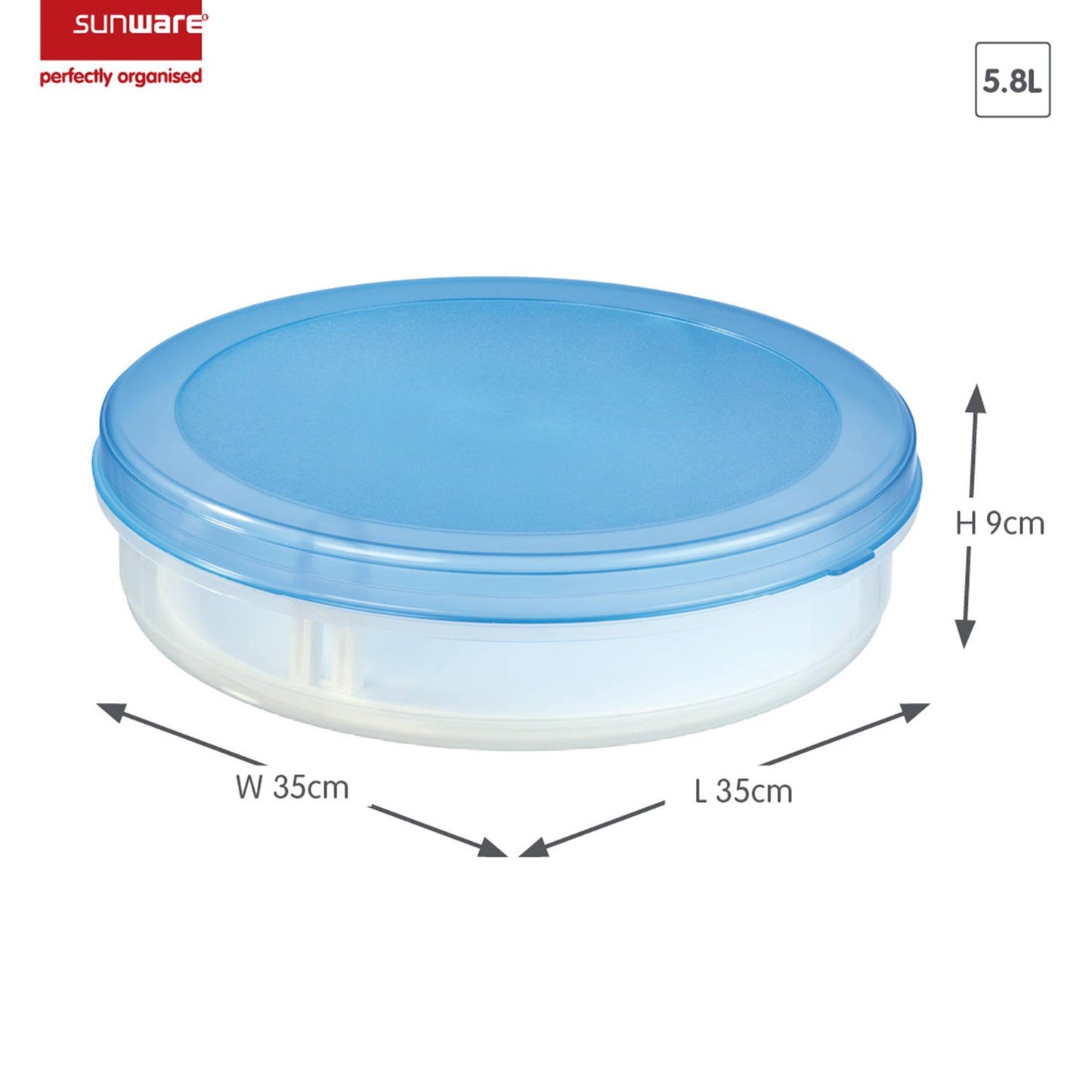 Sunware Club Cuisine Kuchenbox mit Aufzug