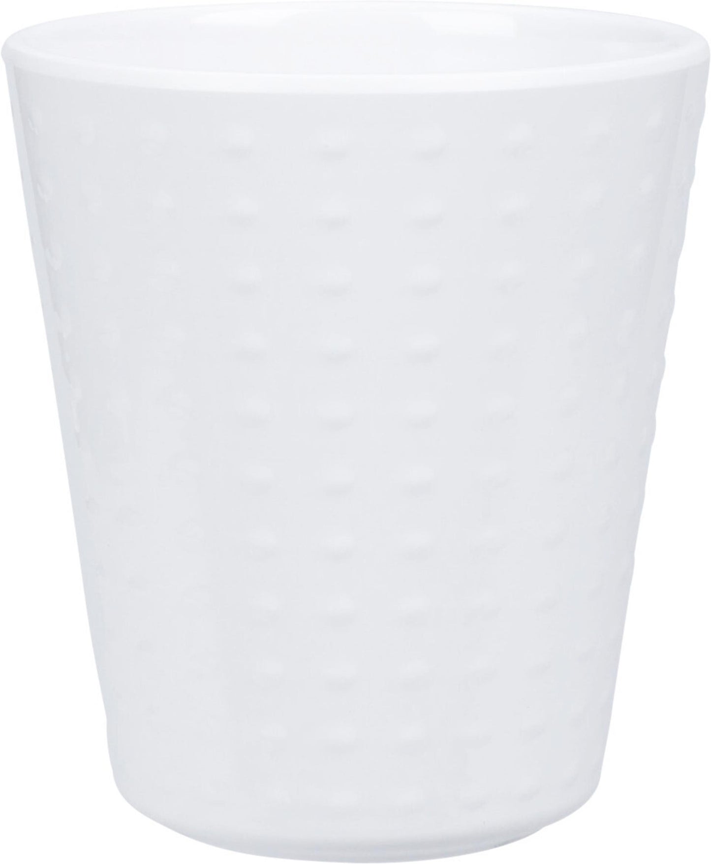 Melaminbecher von Excellent Houseware, weiß, 380 ml