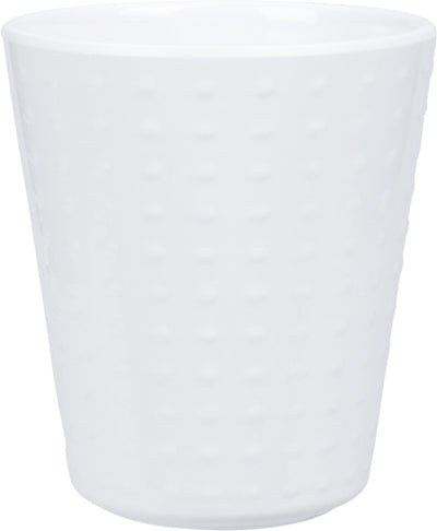 Melaminbecher von Excellent Houseware, weiß, 380 ml