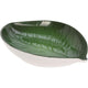 Excellent Houseware Teller aus Melamin in Blattform, 23 x 15 cm