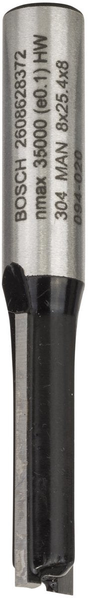 Bosch-Schaftfräser – 8 mm, D1 8 mm, L 25,4 mm, G 56 mm