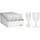 Excellent Houseware Weinglas aus Kunststoff, 160 ml, 4er-Set