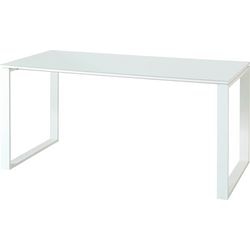Home-Office-Schreibtisch Germania Monteria Melamin weiß