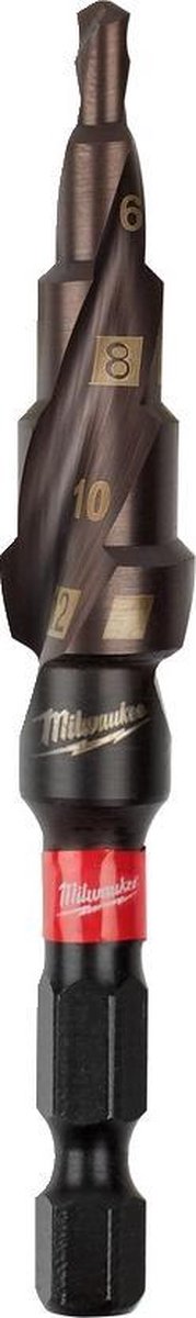Milwaukee Zubehör Stoßwellen-Stufenbohrer 4–12 2 mm – 1 Stück – 48899262