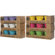 Citronella Kerzen 3 in Eimer 6 Assorti Farbe 5 x 6,5 cm