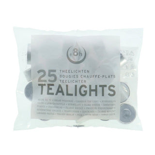 Andere Marken Teelights 8 Stunden 25 Teile