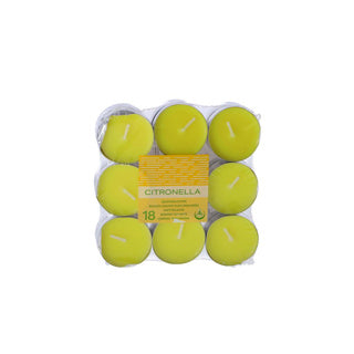 Teelights Citronella 4 Stunden 18 Stücke