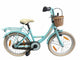 Bikefun Kinderfahrrad Girly 18 Zoll – mit Korb und Bremsnabe – Blau