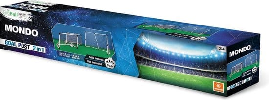 Mondo -Fußballtor 2 in 1 183x121 cm groß