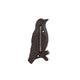 Outdoor -Thermometer Vogel alter Brownmetall 17x8x1cm