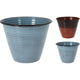 Blumenpot Metall 2 Assorti Farben
