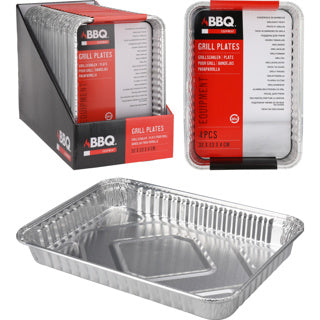 BBQ Grillskalen 32x23x4 cm 4 Teile
