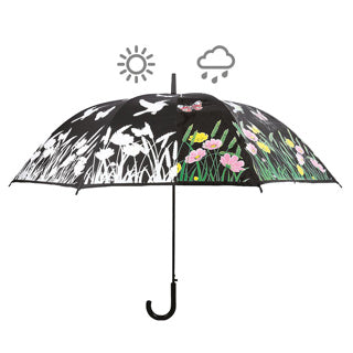 EssCernert Design EsssChert Design Farbwechsler Regenschirm Blumenweit