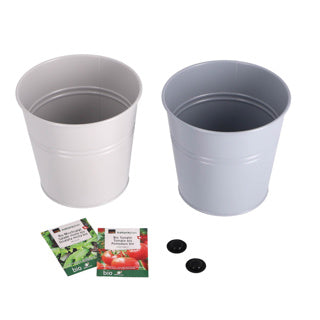 Andere Marken wachsen Set Emmer Bio Tomaten und SLA