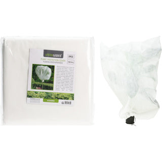 Abdeckung für Pflanzen Set von 2 Weiß
