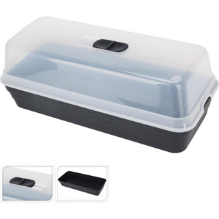 Wachsen Sie Tablett 53x23x20 cm Anthrazit