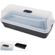 Wachsen Sie Tablett 53x23x20 cm Anthrazit