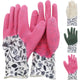 Gartenhandschuhe drucken 3 Assorti Farbe