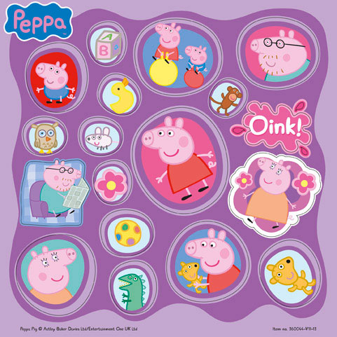 Peppa Pig Sticker Set