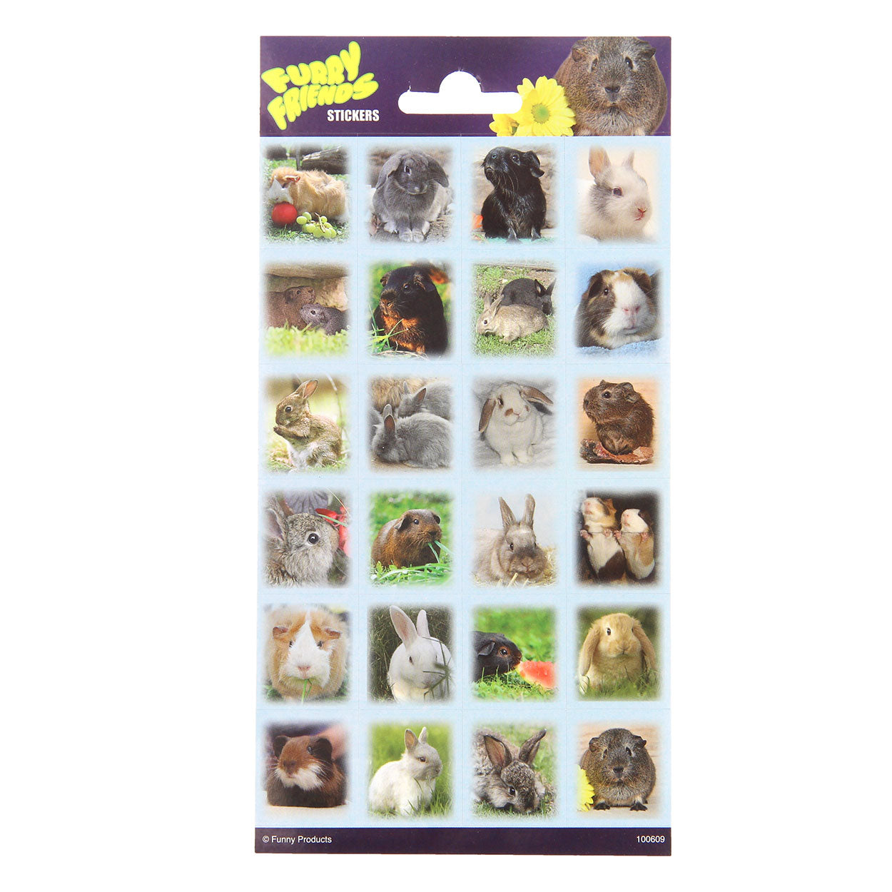 Totum Stickervel Fluffy Freunde