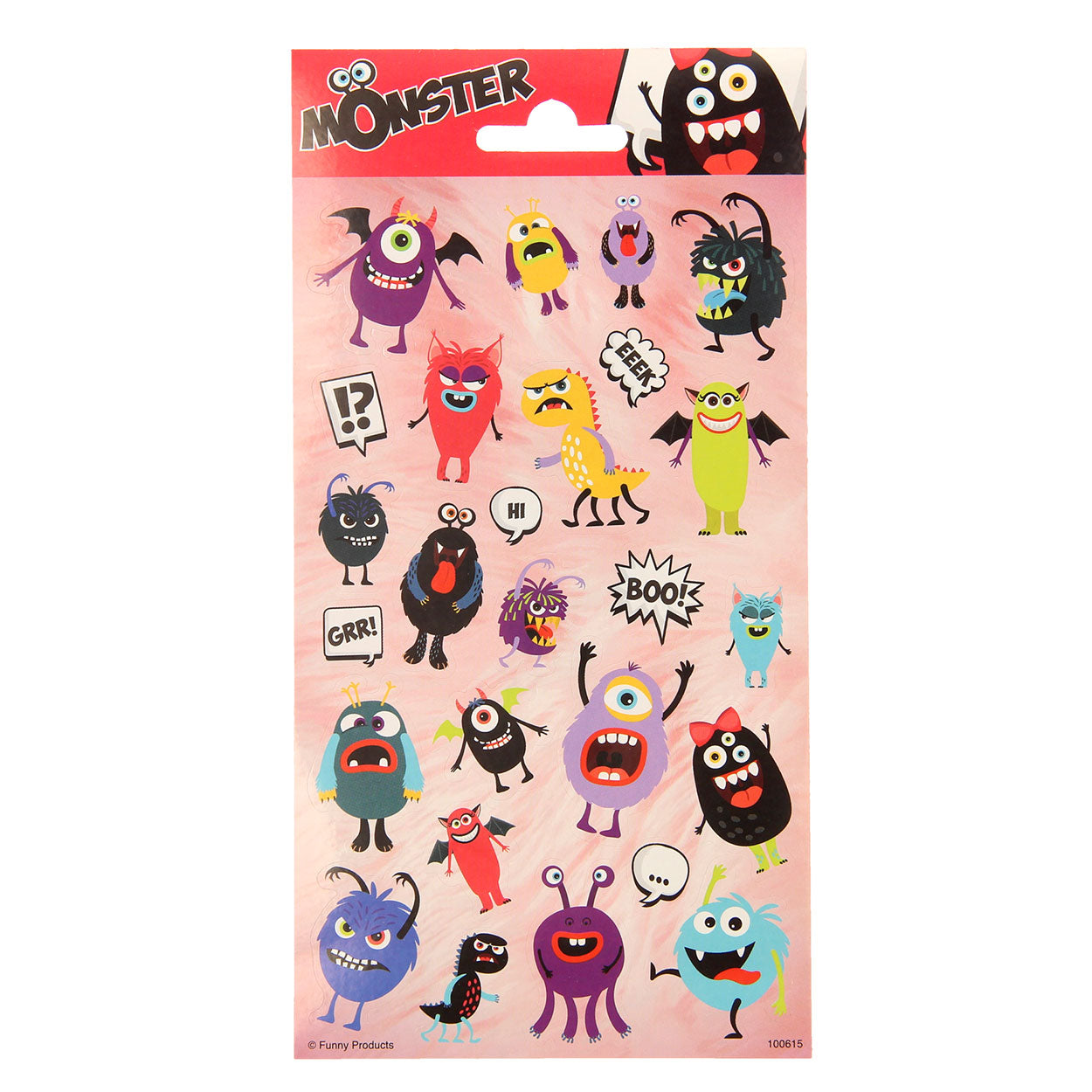 Totum Stickervel Monster
