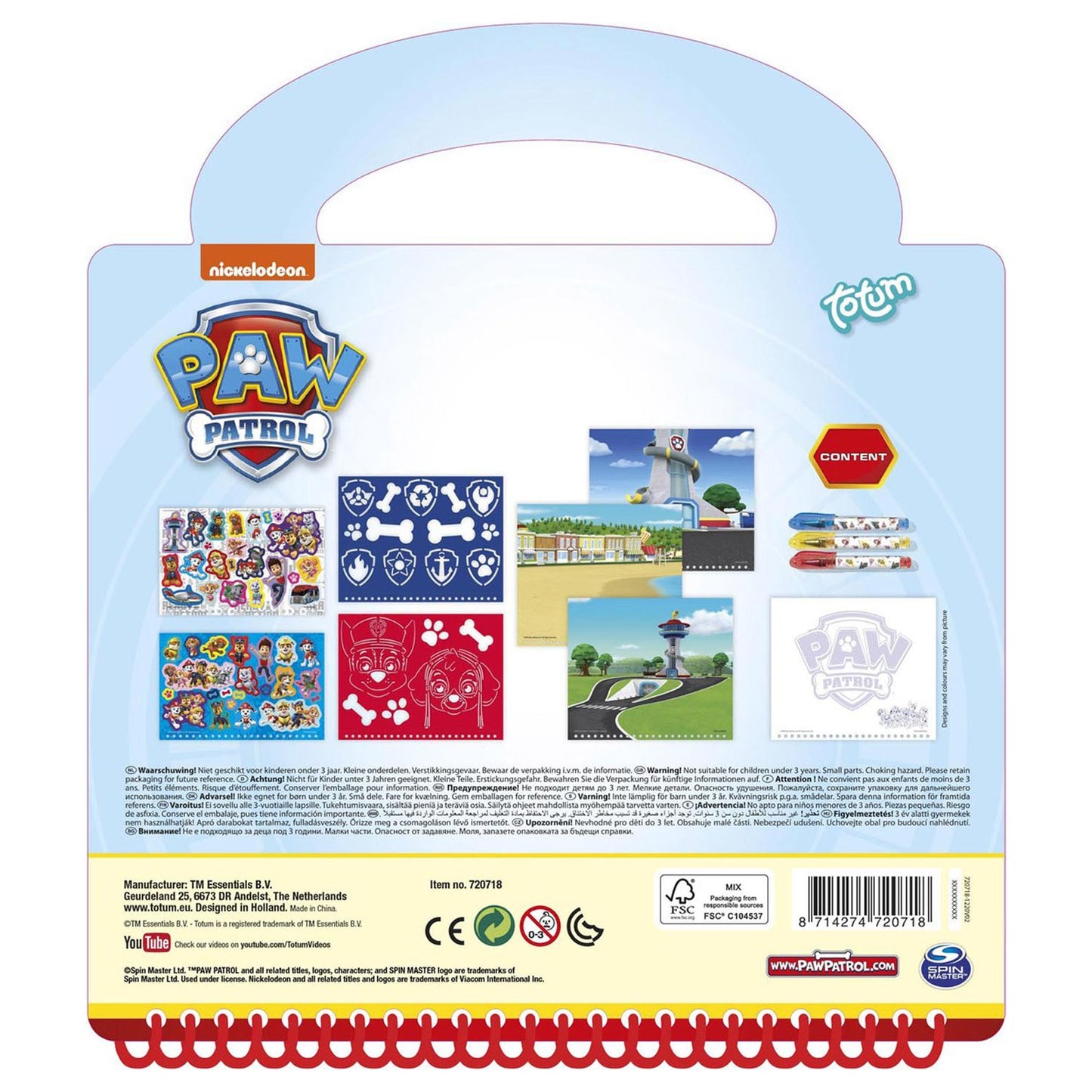 Totum Paw Patrol - Aktivitätsbuch