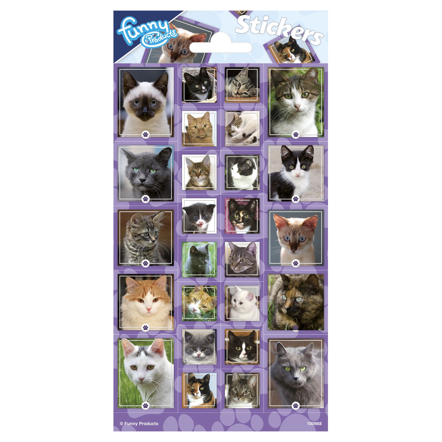 Totum Stickervel -Katzen