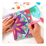 Totum Diamond Malerei Tagebuch Blume Mandala Pink - afbeelding 3