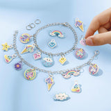 Totum Unicorn Puffy Charm Armbänder - afbeelding 3
