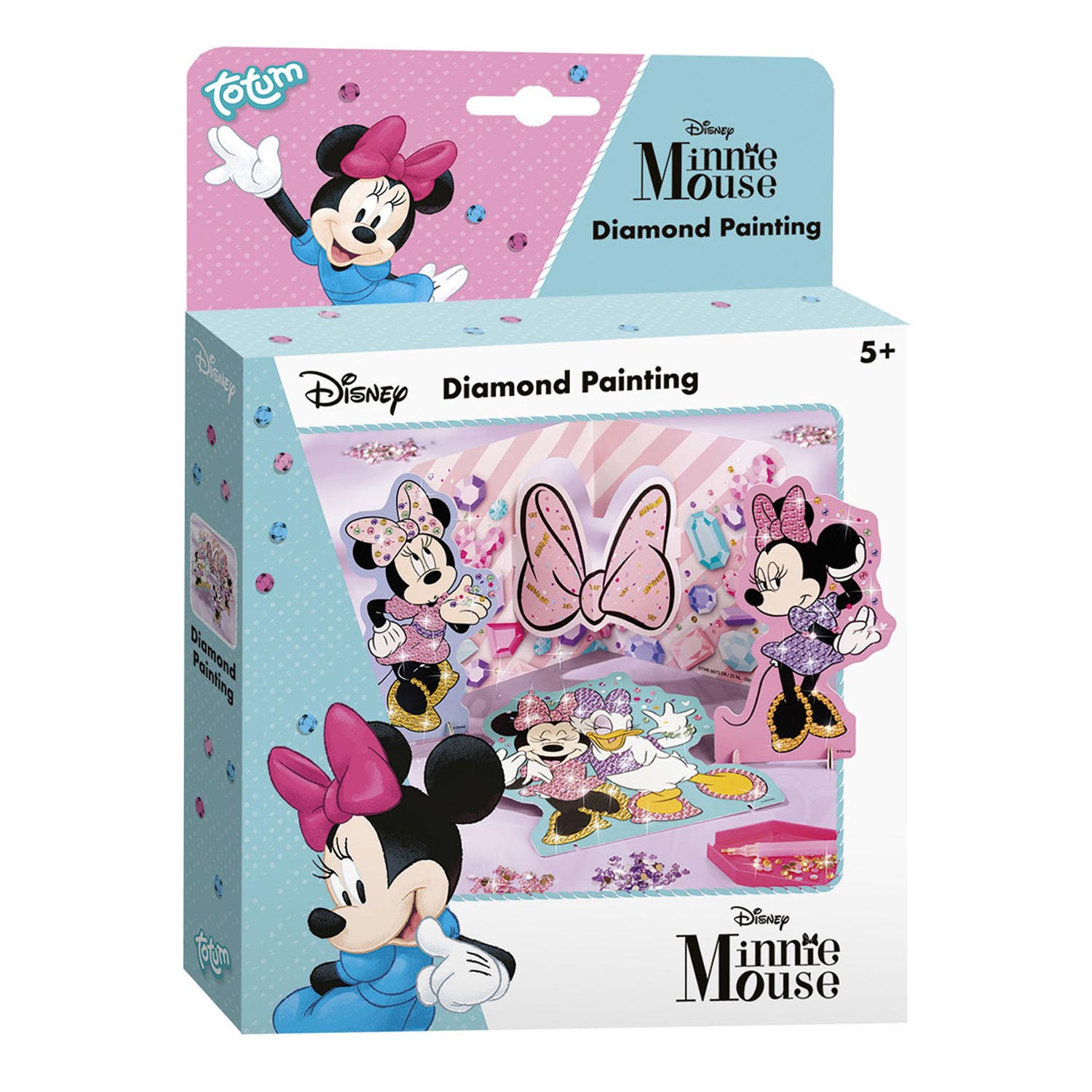 Totum Minnie Mouse - Diamantmalerei