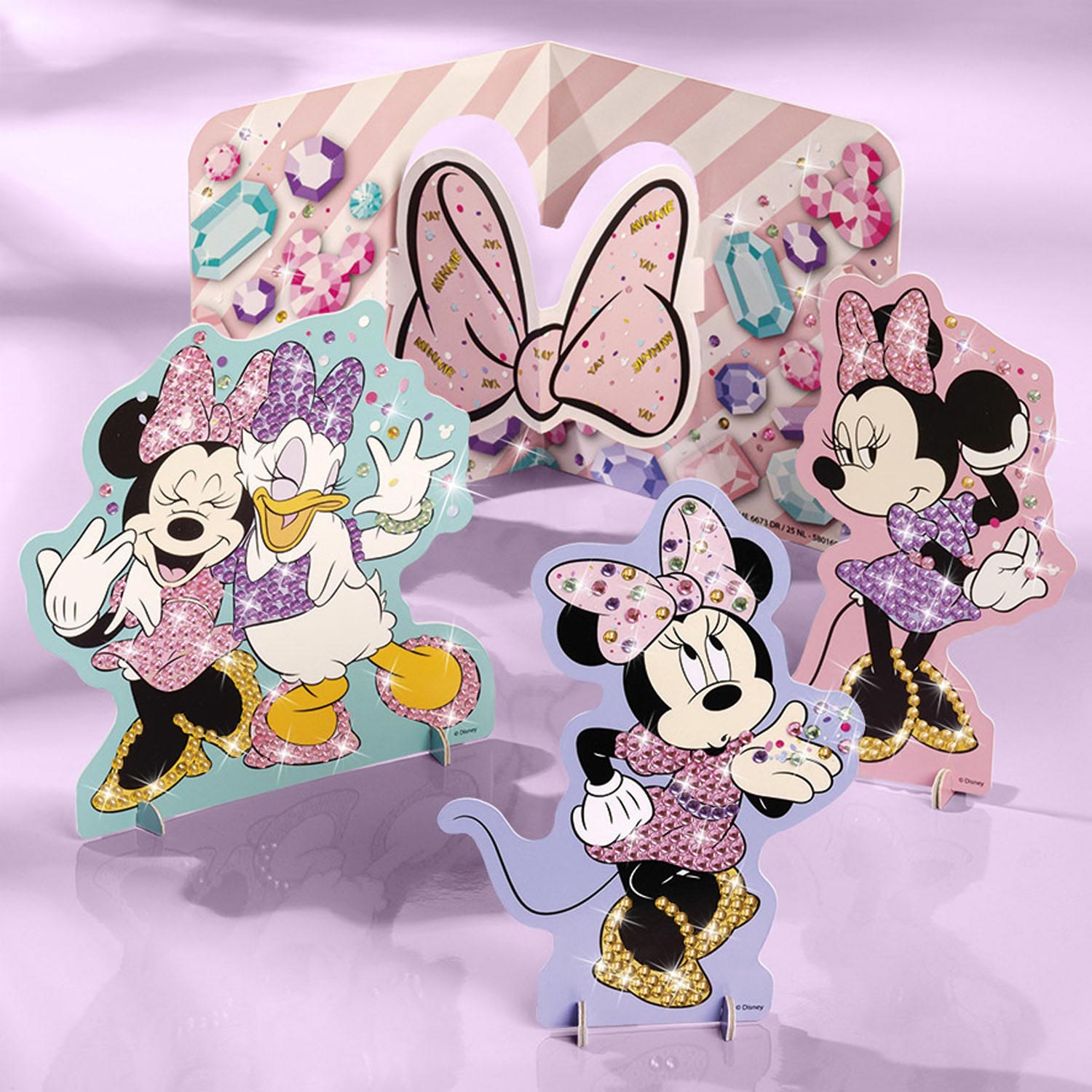 Totum Minnie Mouse - Diamantmalerei