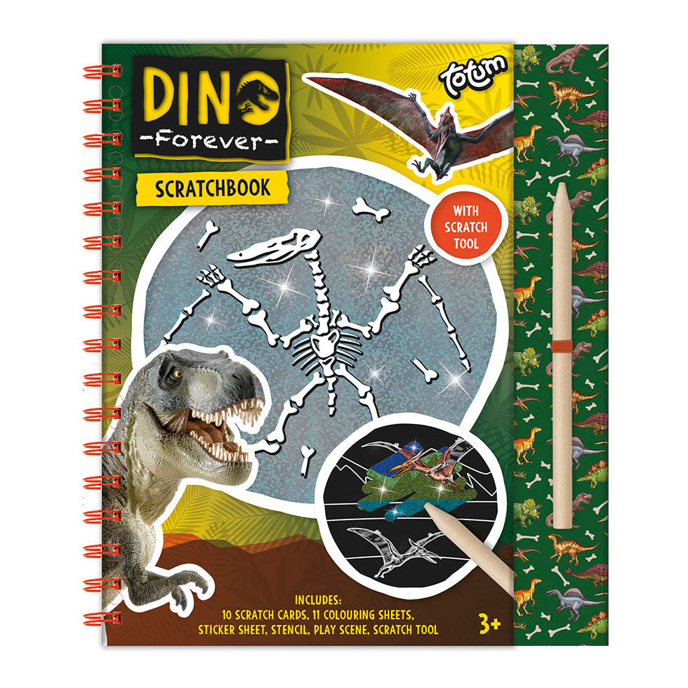 Totum Dino für immer - Scratch Book