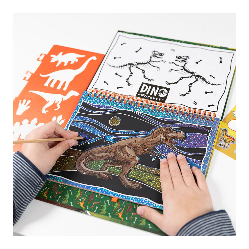 Totum Dino für immer - Scratch Book