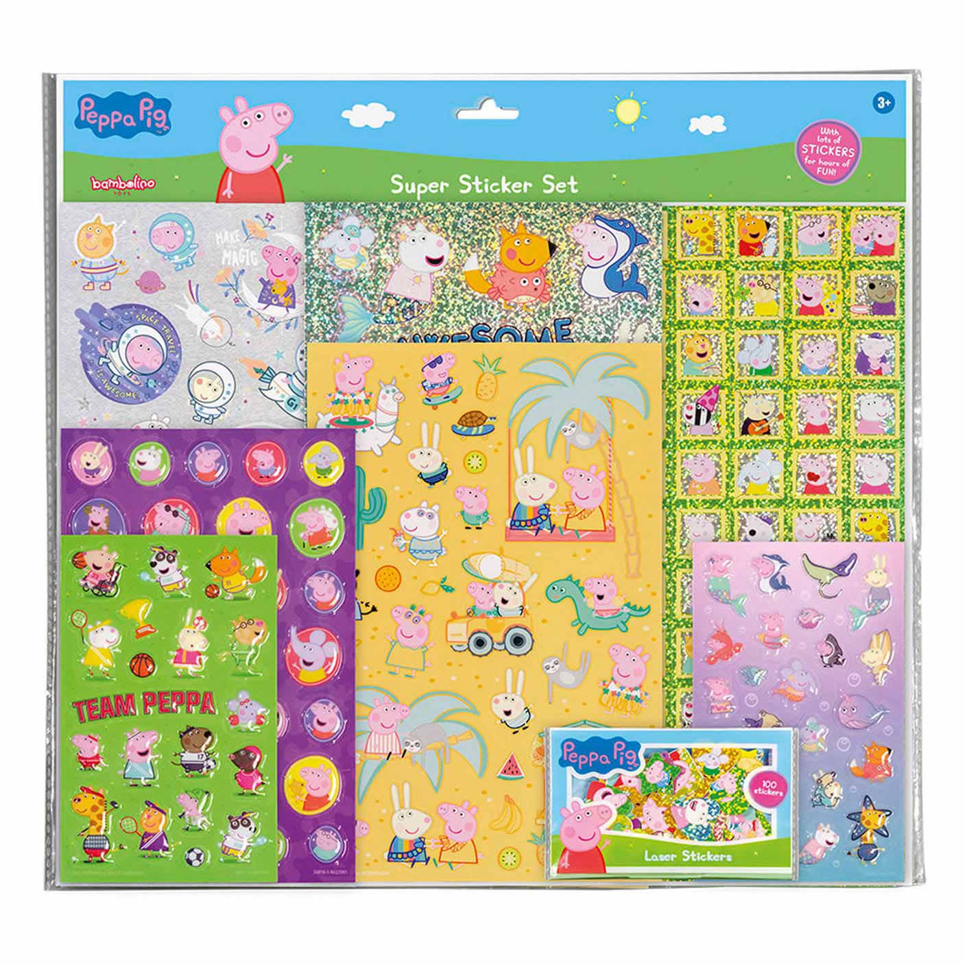 Super -Aufkleber -Set - Peppa Pig