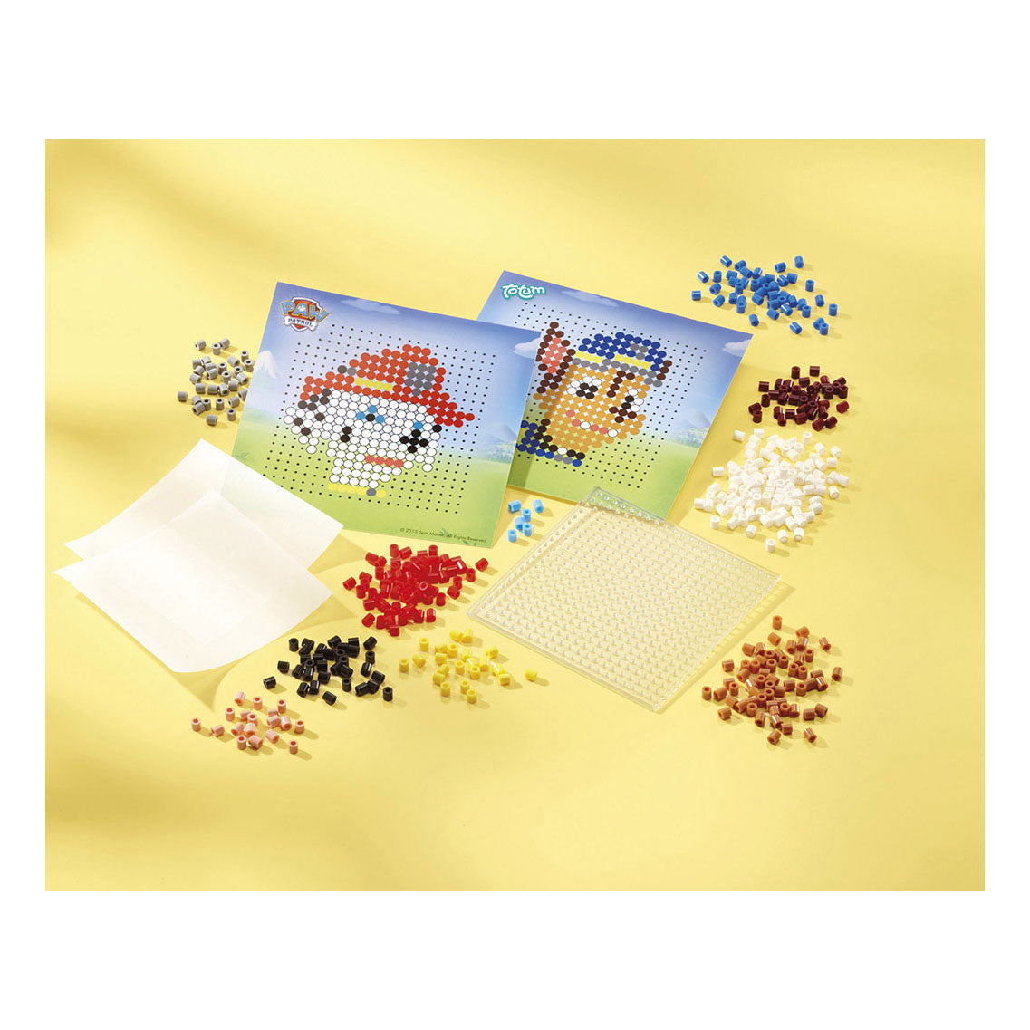Totum 3in1 Bügeltaschen, Gipsguss und Pixel-Art-Bastelset